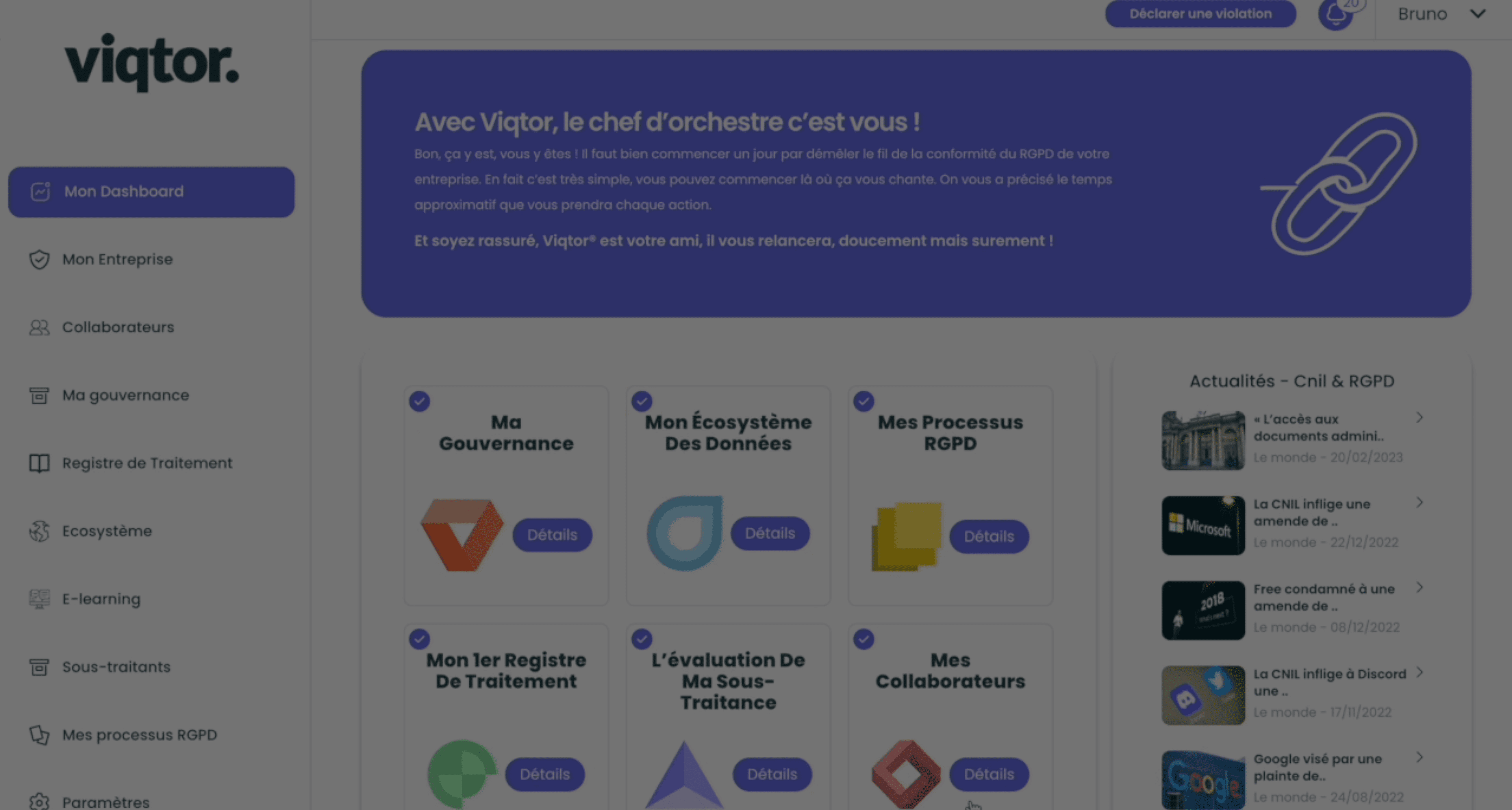 Logiciel RGPD Viqtor